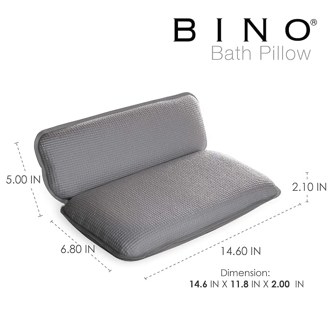 BINO | Non-Slip Cushioned Bath Pillow - Image 3