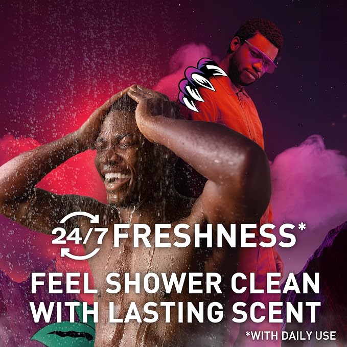 Old Spice Cleansing Body Wash for Men, 3X Defense, 24/7 Shower Fresh - Image 4