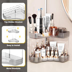 Asayuee 2-Tier Corner Bathroom Counter Organizer - Image 6