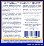 Dr. Singha's Mustard Bath, Therapeutic Bath Salts, 2 Oz - Image 2