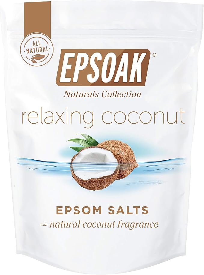 Epsoak Epsom Salt 2 lb. USP Magnesium Sulfate by Epsoak