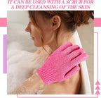 Ramede 30 Pair Exfoliating Glove Double Sided Exfoliating Bath Gloves Pack - Image 5