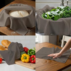 LITO LINEN AND TOWEL Flour Sack Towels Charcoal - Image 5
