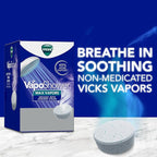 Vicks VapoShower Max Tablets, Non-Medicated Eucalyptus Shower Steamer Tablets - Image 3