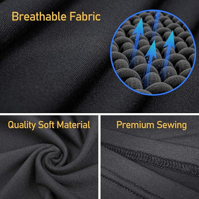 TICONN Neck Gaiter Face Cover Scarf, Neck Warmer Breathable Sun & Wind-proof - Image 2
