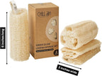 Chill Ah Green Glow Loofah Sponge Set – 100% Plant-Based, Biodegradable - Image 7