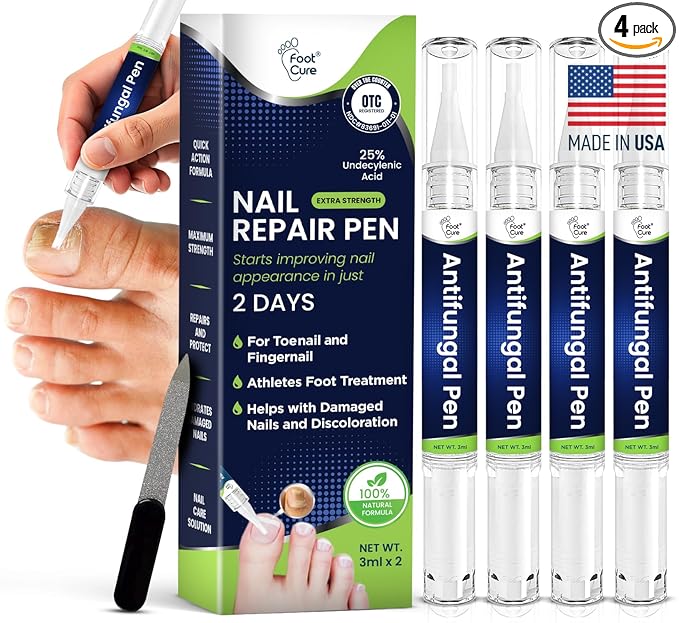 Footcure Antifungal Nail Treatment Pen – Extra Strength Toenail Fungus Treatment by FOOTCURE