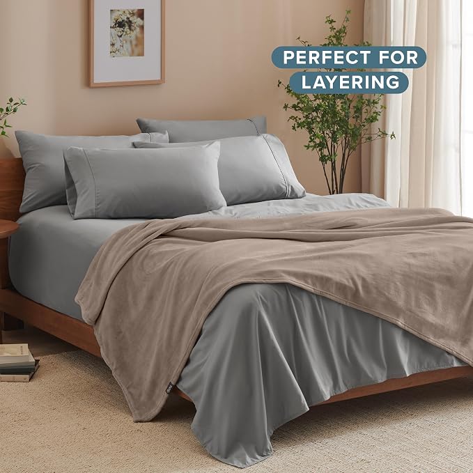 Bare Home Fleece Blanket - Image 8