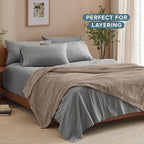 Bare Home Fleece Blanket - Image 8