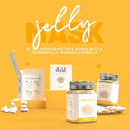 BRÜUN Jelly Mask Jar Calendula Peel-Off Face Care Rubber Mask | 23 fl oz Skin - Image 2