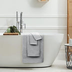 GLAMBURG 100% Cotton Ultra Soft 6 Pack Towel Set, Contains 2 Bath Towels 28x55 - Image 4