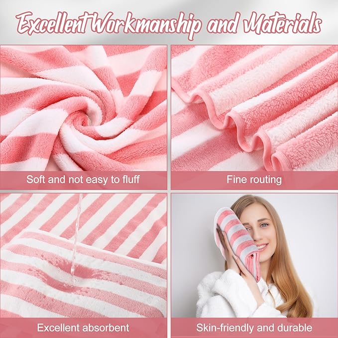 SmoothNovelty 16 Pack Microfiber Bath Towels Bulk 27'' x 60'' Oversized Size - Image 3