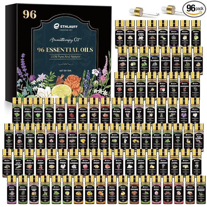 Essential Oil Set by Ethlauff