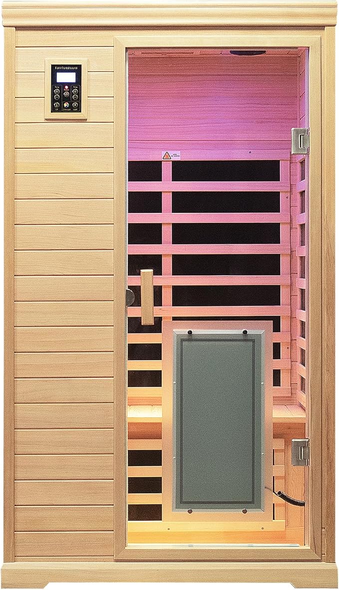 Low EMF Indoor Sauna, Infrared Sauna by SalusHEAT