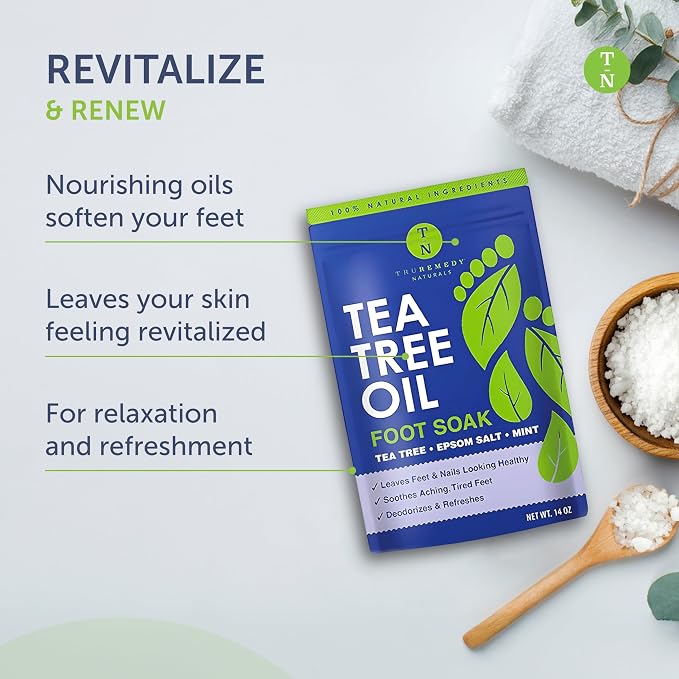 14oz Tea Tree Oil Foot Soak - Image 6