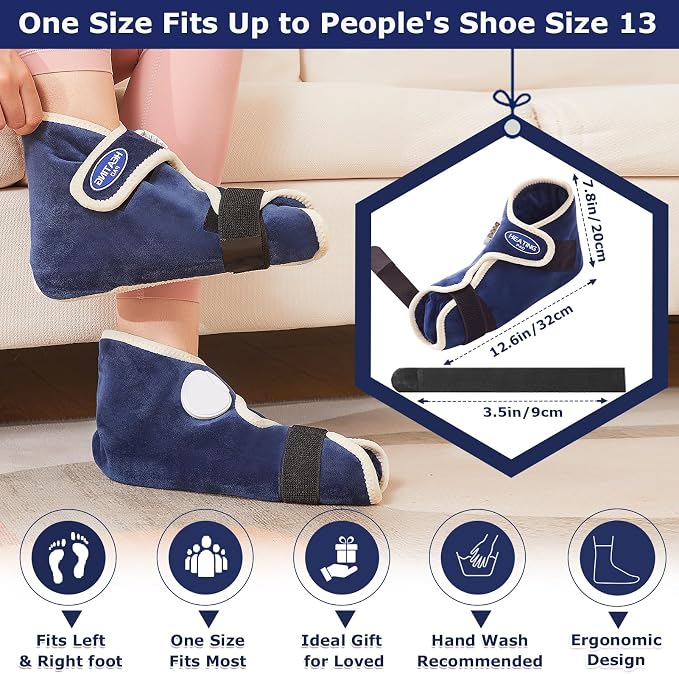 CAMECO 1 Pair Foot Heating Pad for Feet Neuropathy, Heated Foot Warmers for - Image 4
