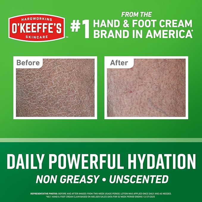 O'Keeffe's Hand and Body Lotion - 12 oz Pump - Daily Essential Hydration - Image 2
