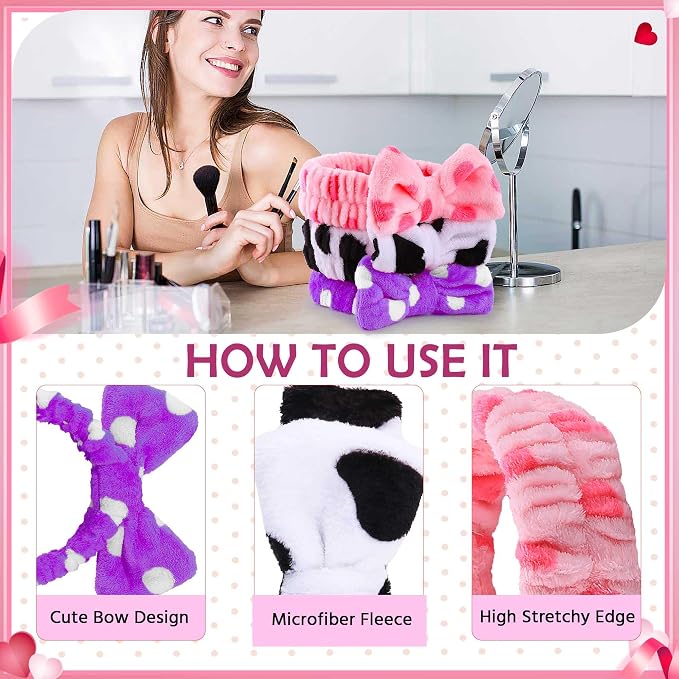 WSYUB 3PCS Spa Headbands, Headbands - Image 3