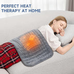 Heating Pad for Back, Legs and Shoulders, Moist/Dry Heat, Soft Flannel - Image 3