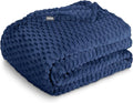 Bare Home Textured Fleece Blanket by BareHome