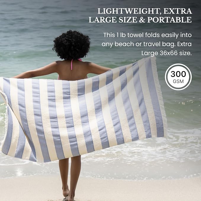 Lightweight Turkish Beach Towel - Image 2