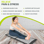 ProsourceFit Acupressure Mat and Pillow Set - Image 4
