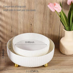 Anyoifax Makeup Perfume Organizer Tray 360 Degree Rotating Lazy Susan Skincare - Image 6