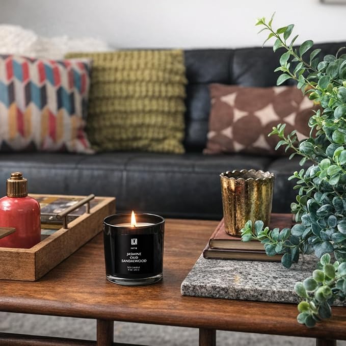Lulu Candles | Saffron & Amber | Notes: Jasmine, & Amber | Smells Woody & - Image 5