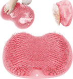 Shower Foot Scrubber, Wall Mounted Bath Massage Pad, Back Scrubber Back by Unknown