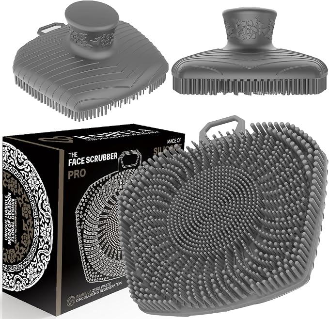 RamPula Face Scrubber, Silicone Exfoliating Brush by RamPula