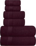 Belizzi Home Ultra Soft 6 Pack Cotton Towel Set, Contains 2 Bath Towels 28x55 by Unknown