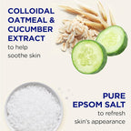 Dr Teal's Foaming Bath with Pure Epsom Salt, Sensitive Skin with Colloidal - Image 2
