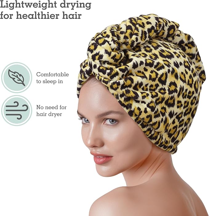 Brook + Bay Microfiber Hair Towel Wrap - Image 2