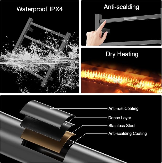 Electric Heated Towel Warmer - Image 5