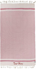 Personalized Embroidered Beach Towel | Throw Blanket, Easy Carry, Sand Free by LA%60HAMMAMFINELIVING