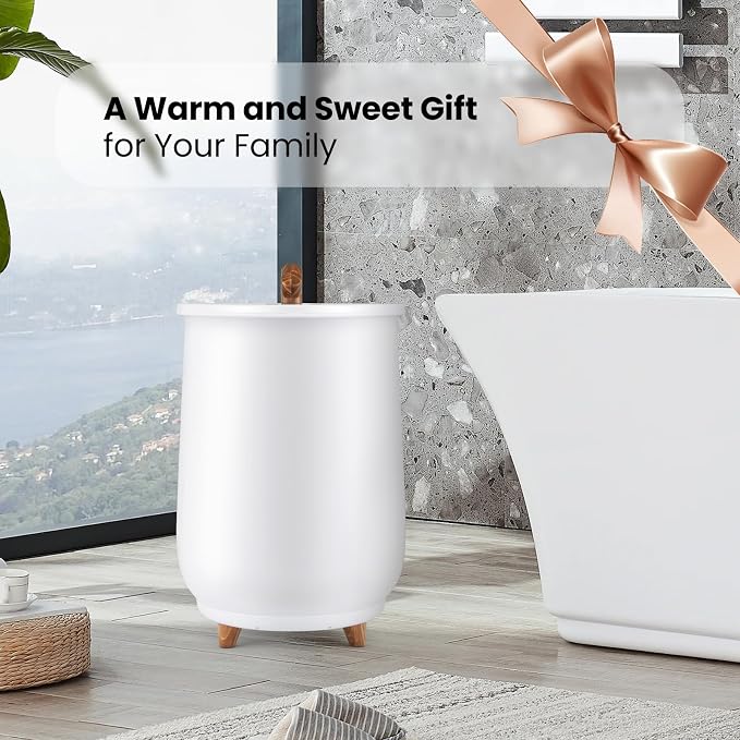 Tangkula Towel Warmer Bucket, 23L Large Luxury Bucket-Style Towel Warmer - Image 8