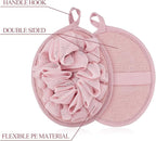 Boao 6 Pcs Bath Shower Pouf Sponge Mesh Pouf Shower Ball Exfoliating Body - Image 3