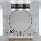 Aipsun Black Vanity Light Modern LED Bathroom Vanity Lighting Fixtures 3 Light - Image 7