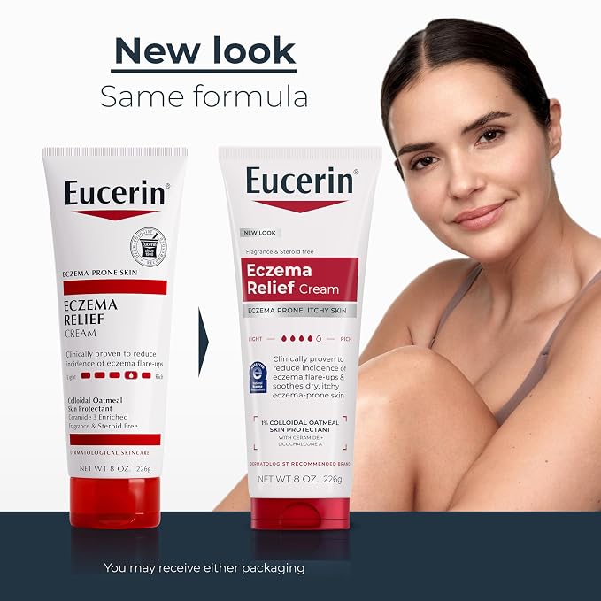 Eucerin Eczema Relief Cream, Full Body Lotion, Moisturizing Eczema Cream - Image 2