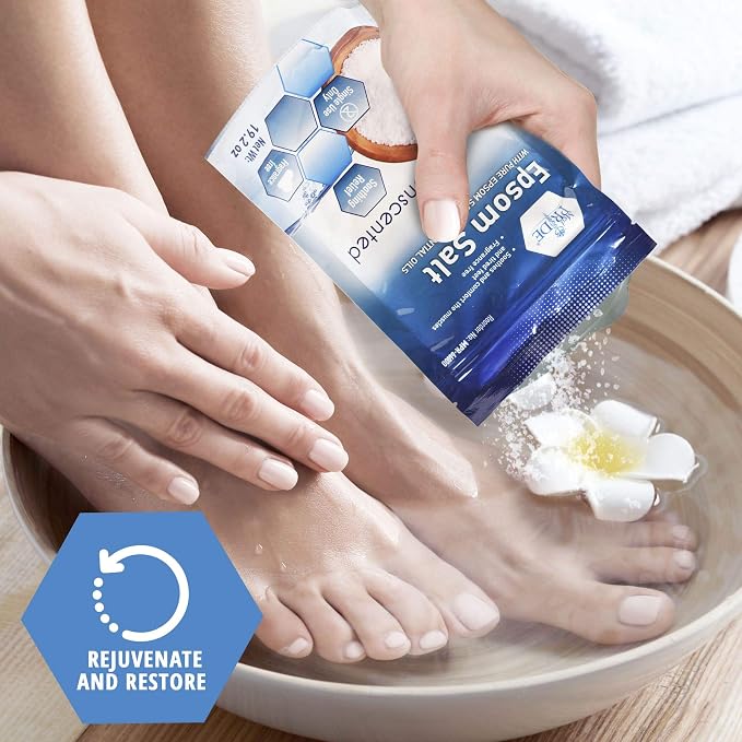 MED PRIDE Epsom Salt Foot Soak for Pain Relief and Muscle Recovery - Image 3