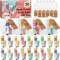 AZEN 30 Sets Bulk Gifts, Hand Cream and Lip Balm Bulk Set by AZEN