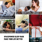 Sleep Mask, Silk Eye Mask for Sleeping - Image 6