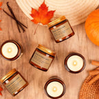 Candles for Home Scented, 6 x 3.5 oz Soy Wax & 150 Hours Long Lasting Fall - Image 4