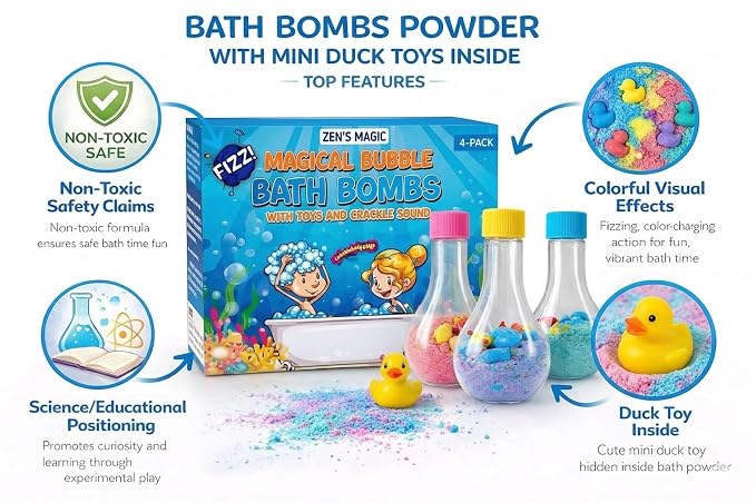 Bubble Bath Bombs for Boys - Image 2