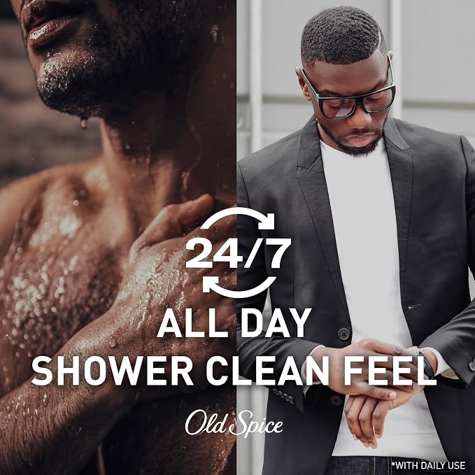 Old Spice Refreshing Body Wash for Men, 3X Defense, 24/7 Shower Fresh - Image 5