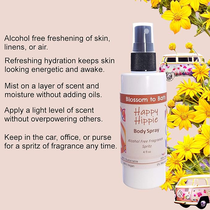 Blossom to Bath Happy Hippie Body Spray - Image 3