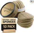 LoofaGO Natural Loofah Sponges by myGOproducts