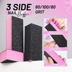 FANDAMEI Nail Buffers and Files, Nail Care Kit, Nail Cuticle Tools Set - Image 2