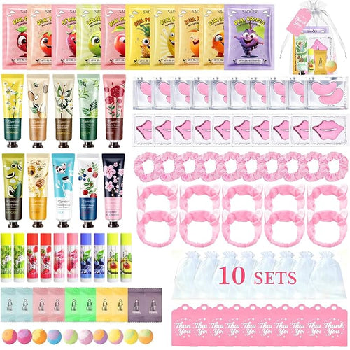 110PCS Spa Party Supplies for Girls, Daughter Spa Party Favors Include Face by Unknown