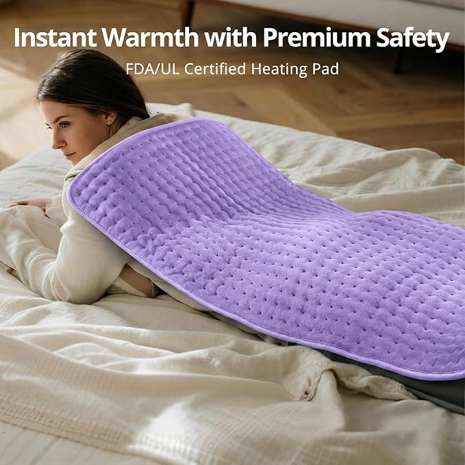 Heating Pad for Back Pain Relief, XXL Large Heating Pads for Lower Back Full - Image 3